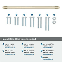18" Destine Appliance Pull, Golden Champagne Alt 2 - Image