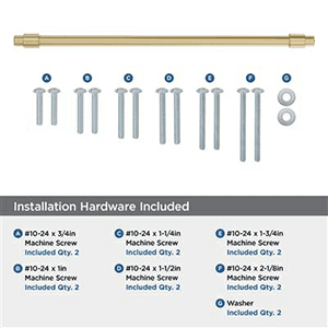 18" Destine Appliance Pull, Champagne Bronze Alt 4 - Image