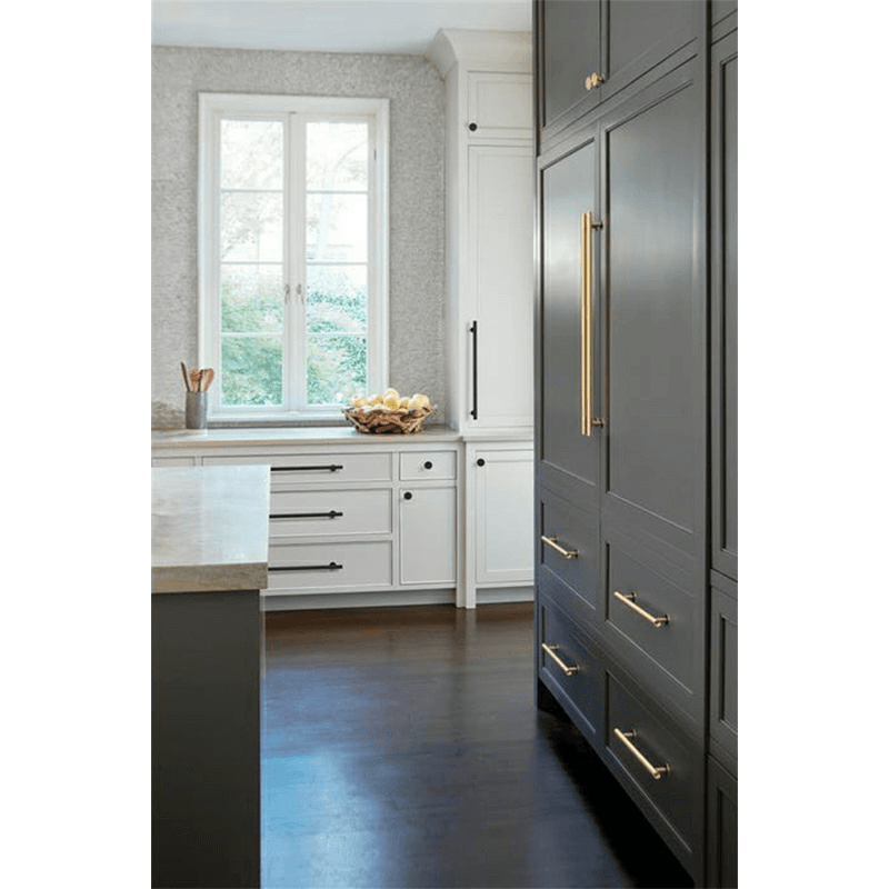 12" Radius Appliance Pull, Matte Black Alt 1 - Image