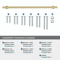18" Radius Appliance Pull, Matte Black Alt 3 - Image