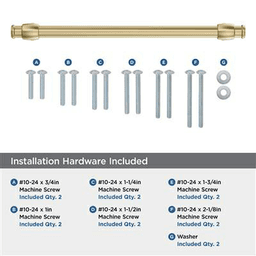 12" Winsome Appliance Pull, Champagne Bronze Alt 4 - Image