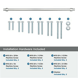 24" Winsome Appliance Pull, Polished Nickel Alt 2 - Image