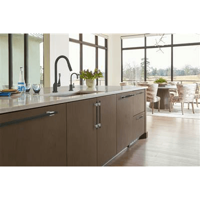12" Urbanite Appliance Pull, Champagne Bronze/Matte Black Alt 3 - Image