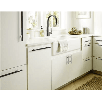 12" Urbanite Appliance Pull, Champagne Bronze/Matte Black Alt 4 - Image