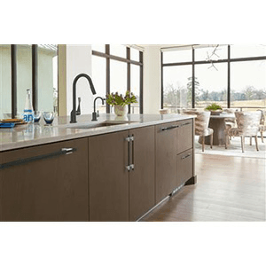 18" Urbanite Appliance Pull, Champagne Bronze/Matte Black Alt 2 - Image