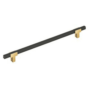 18" Urbanite Appliance Pull, Champagne Bronze/Matte Black Main - Image