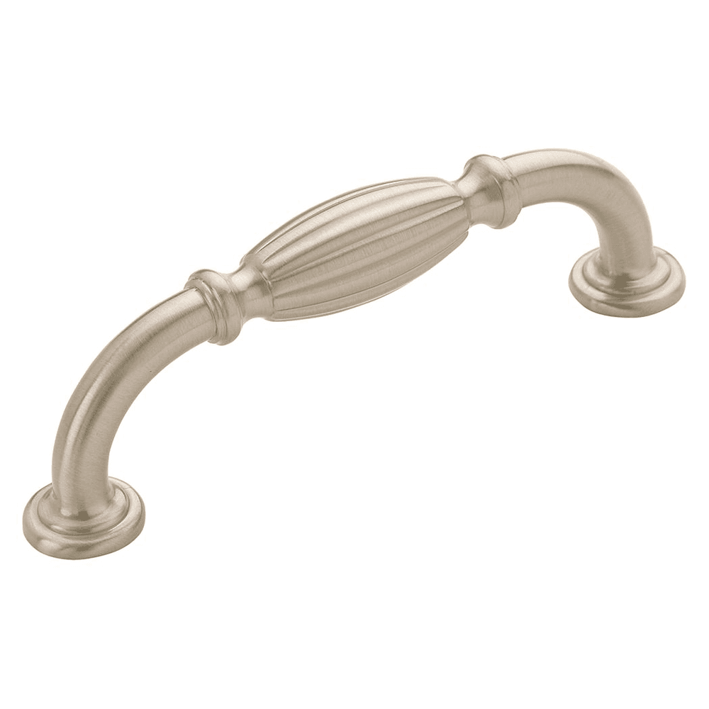 Close-up of Amerock 96mm Allison&trade; Value Hardware Handle Pull in Weathered Nickel