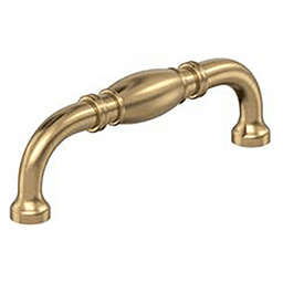3-3/4" Granby Cabinet Pull, Champagne Bronze Main - Image