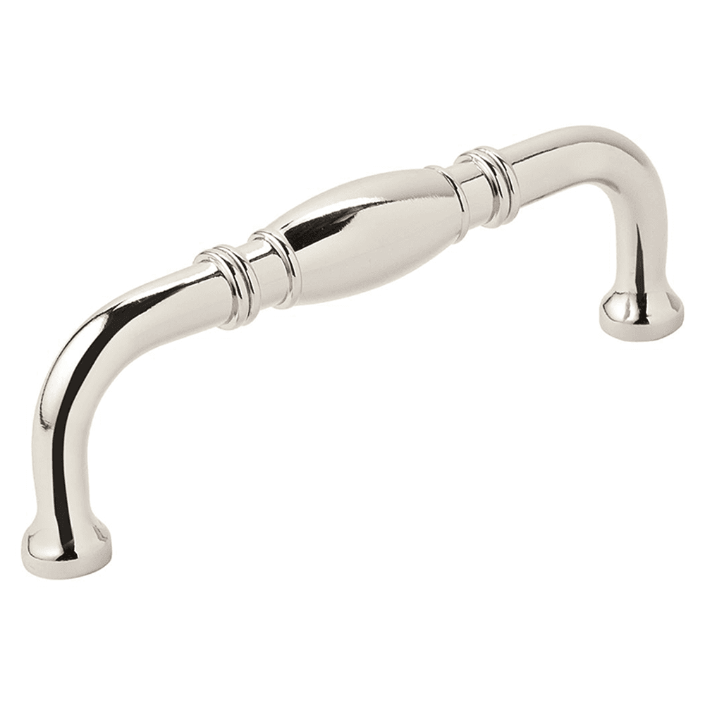 Polished Nickel Granby Handle Pull by Amerock - 96mm Center-to-Center