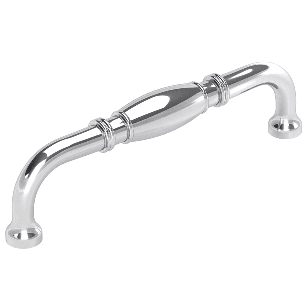 128mm Granby Handle Pull, Polished Chrome - Amerock Cabinet Hardware