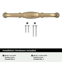 5-1/16" Granby Cabinet Pull, Champagne Bronze Alt 3 - Image