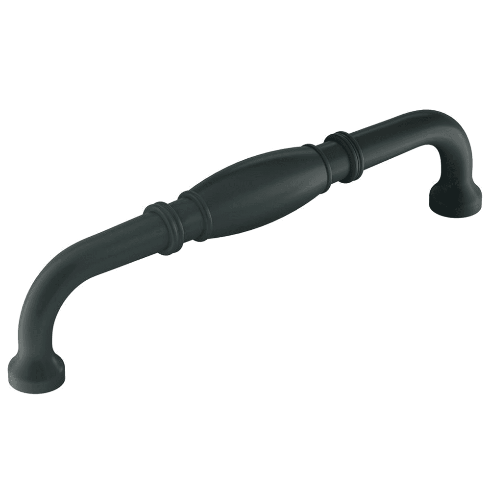 Amerock 160mm Granby Handle Pull in Flat Black - Sleek and Modern Cabinet Hardware