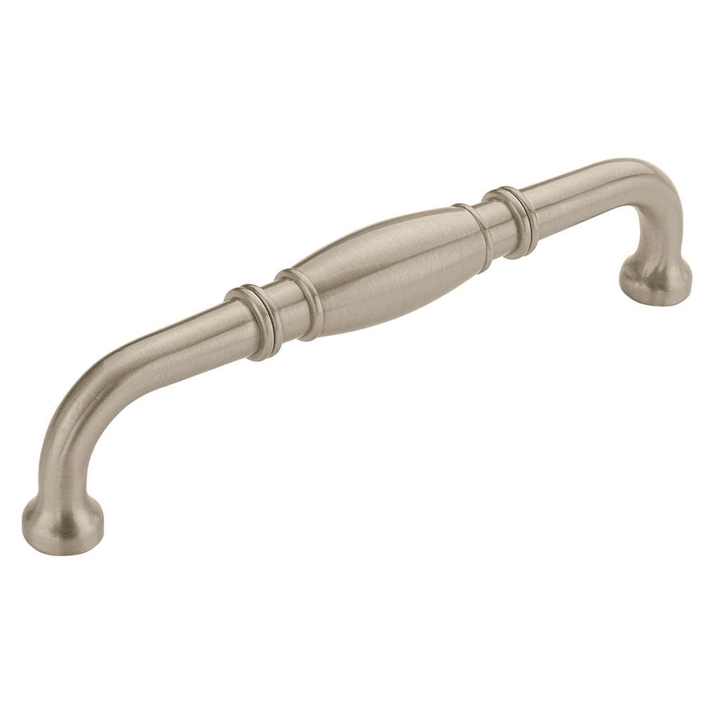 Oil-Rubbed Bronze 160mm Granby Handle Pull by Amerock on Wooden Cabinet