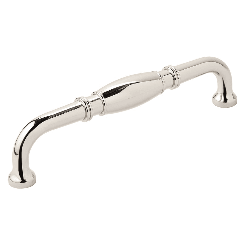 Amerock 160mm Granby Handle Pull in Polished Nickel - Front View