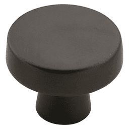 Amerock 1-5/16" Blackrock&trade; Mushroom Knob in Black Bronze finish for a modern touch.