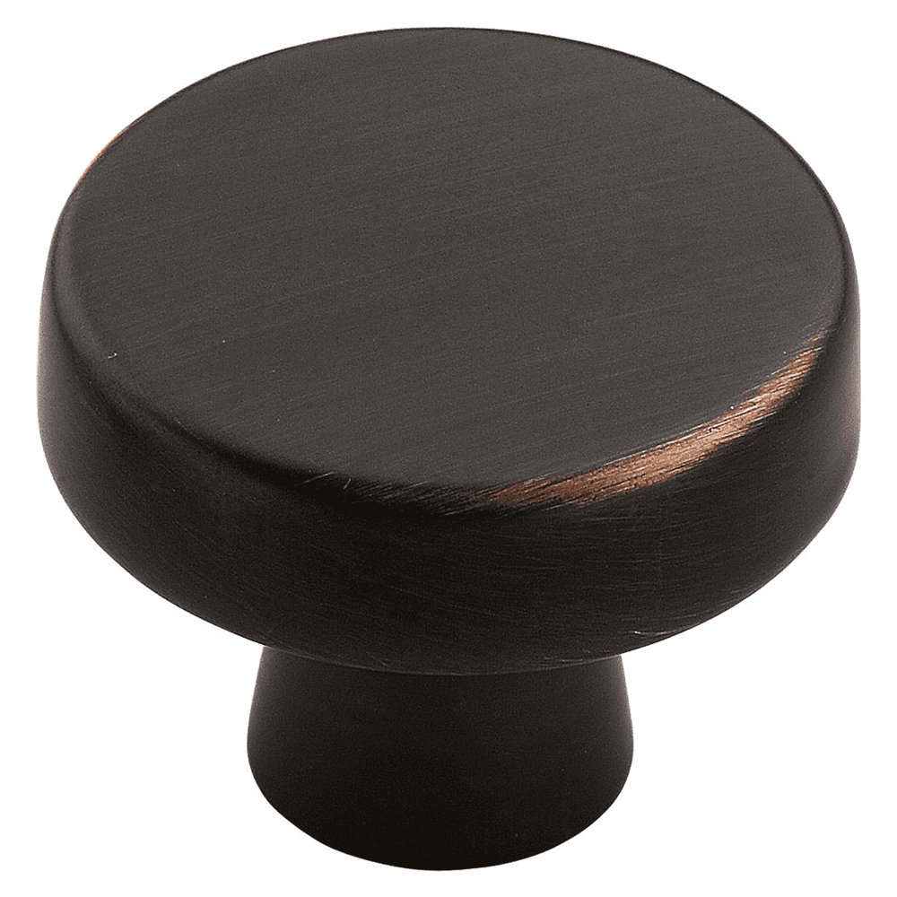 Amerock Blackrock Mushroom Knob in Oil-Rubbed Bronze - Close-up View