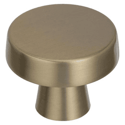 Black Bronze Amerock Mushroom Knob - Simple, lasting impression with hard geometric lines