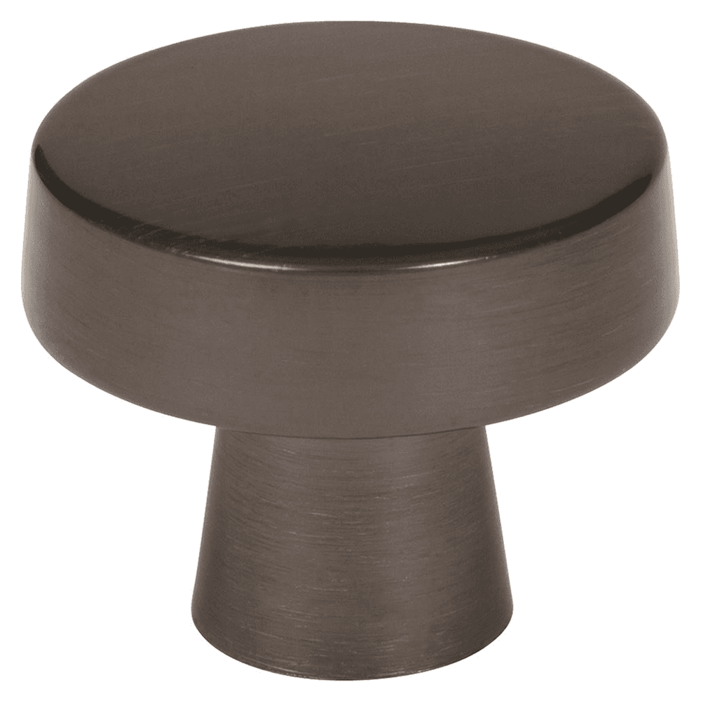 Amerock 1-5/8" Blackrock&trade; Mushroom Knob in Gunmetal finish on a white background