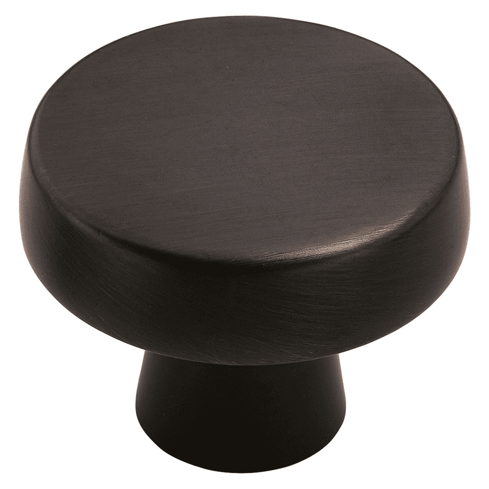 Amerock 1-5/8" Blackrock&trade; Mushroom Knob in Oil-Rubbed Bronze on Kitchen Cabinet