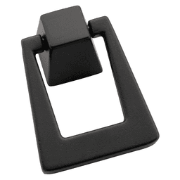 Amerock Black Bronze Ring Pull with 1-13/16" diameter