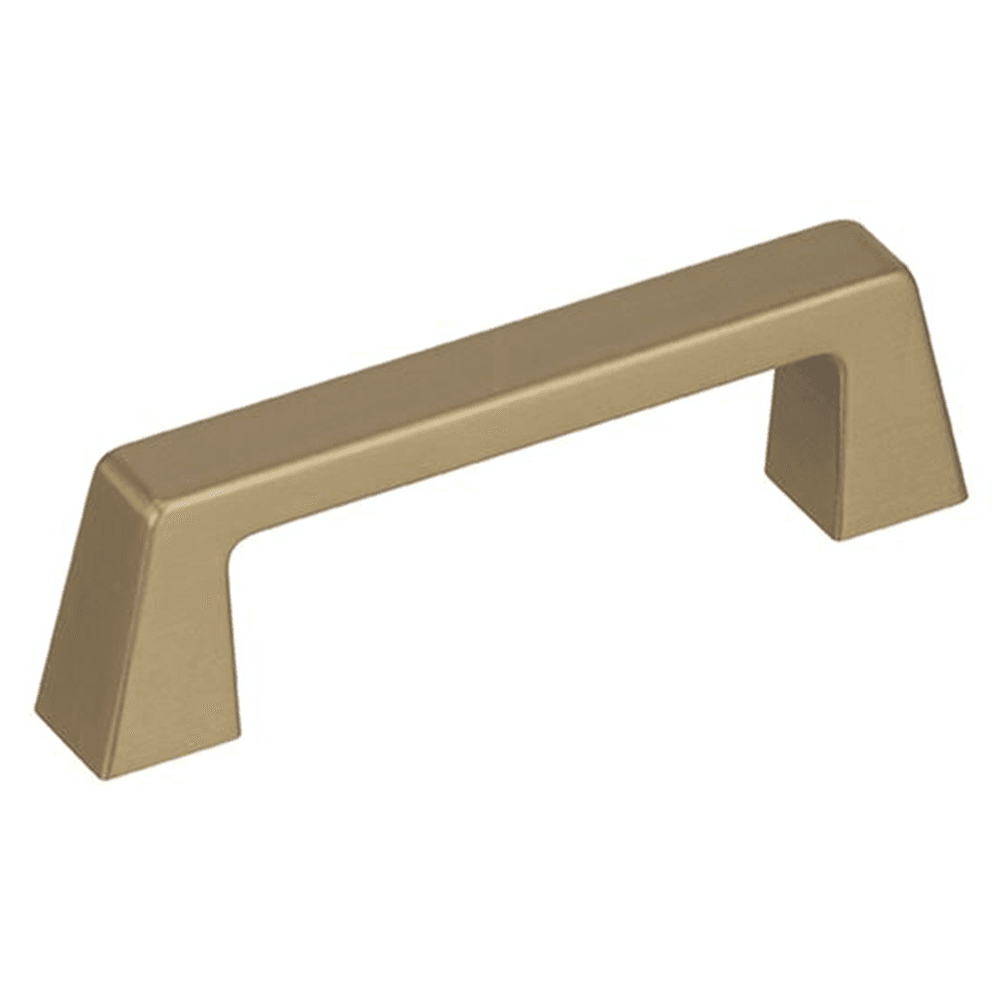 Amerock Blackrock Handle Pull in Golden Champagne - Angle View