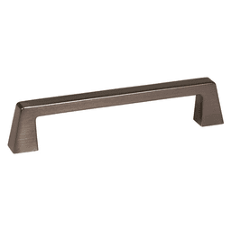 Amerock Blackrock Handle Pull, Gunmetal 5-1/16" - Front View