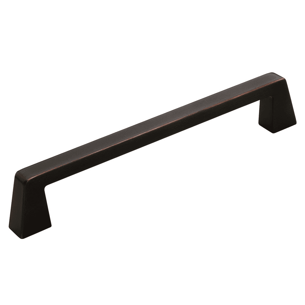 Amerock Blackrock 8in Appliance Pull in Oil-Rubbed Bronze, Angled View