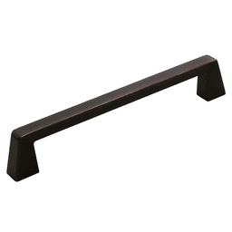 Amerock Blackrock 8in Appliance Pull in Oil-Rubbed Bronze, Angled View