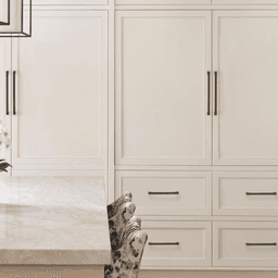 Modern and durable appliance pull by Amerock in Oil-Rubbed Bronze