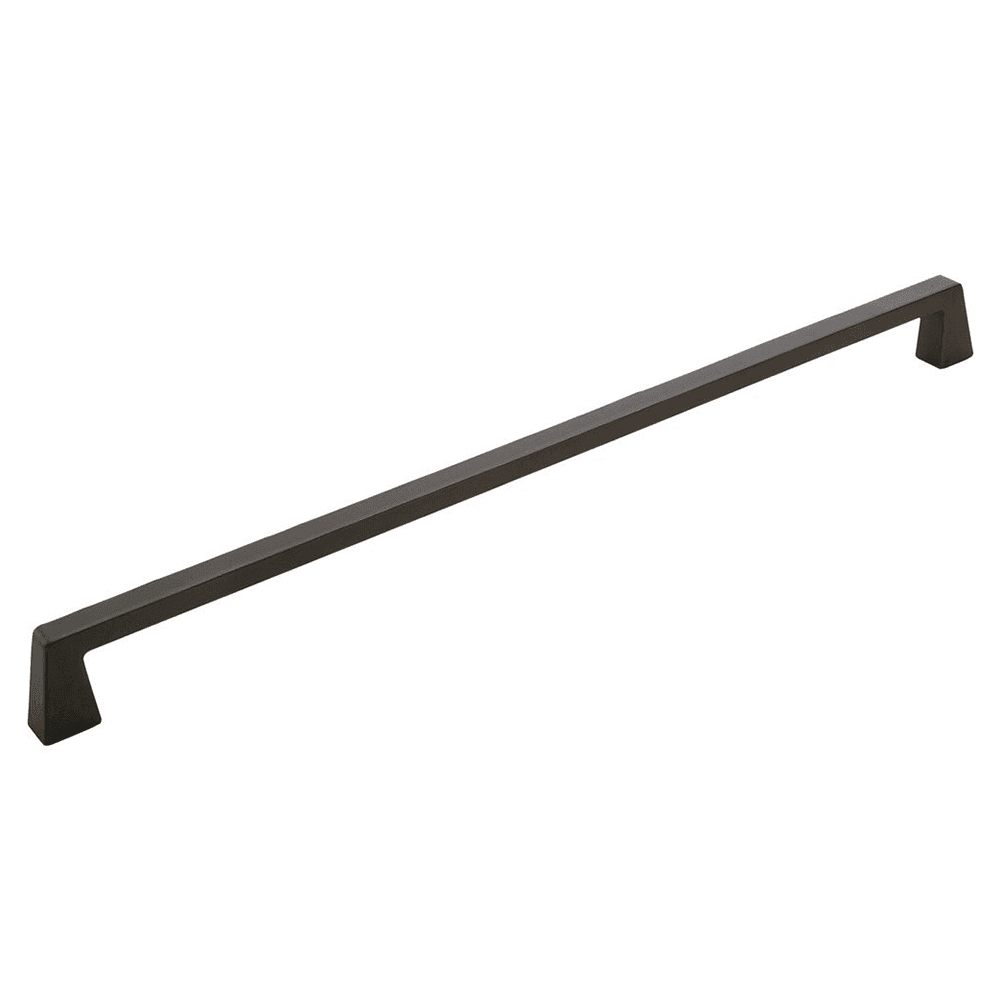 Amerock Blackrock Appliance Pull with Hard Geometric Lines, Polished Nickel