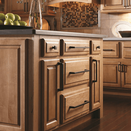 Amerock Blackrock Appliance Pull, Polished Nickel in 18 inches center-to-center