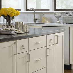 Geometric Amerock Blackrock Appliance Pull, Polished Nickel