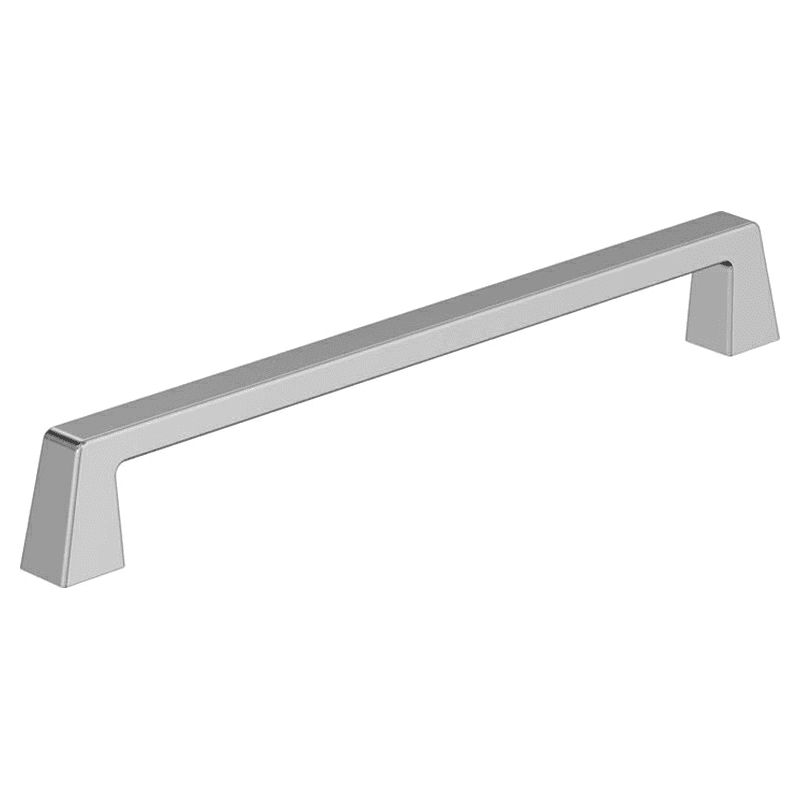 8&quot; Blackrock Handle Pull, Polished Chrome Main - Image