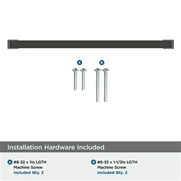 10-1/16" Blackrock Cabinet Pull, Champagne Bronze Alt 3 - Image