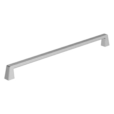 12-5/8" Blackrock Cabinet Pull, Polished Chrome Main - Image