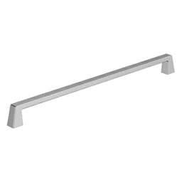 12-5/8" Blackrock Cabinet Pull, Polished Chrome Main - Image