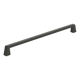 12-5/8" Blackrock Cabinet Pull, Black Bronze Main - Image