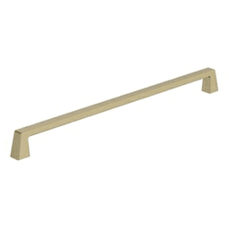 12-5/8" Blackrock Cabinet Pull, Golden Champagne Main - Image