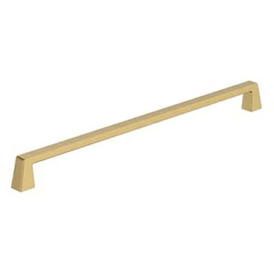 12-5/8" Blackrock Cabinet Pull, Champagne Bronze Main - Image