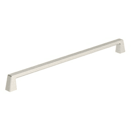 12-5/8" Blackrock Cabinet Pull, Satin Nickel Main - Image