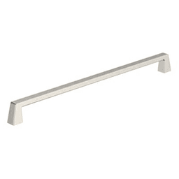 12-5/8" Blackrock Cabinet Pull, Polished Nickel Main - Image