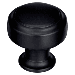 1-3/16" Highland Ridge Round Knob in Black Bronze by Amerock - Product Image 1