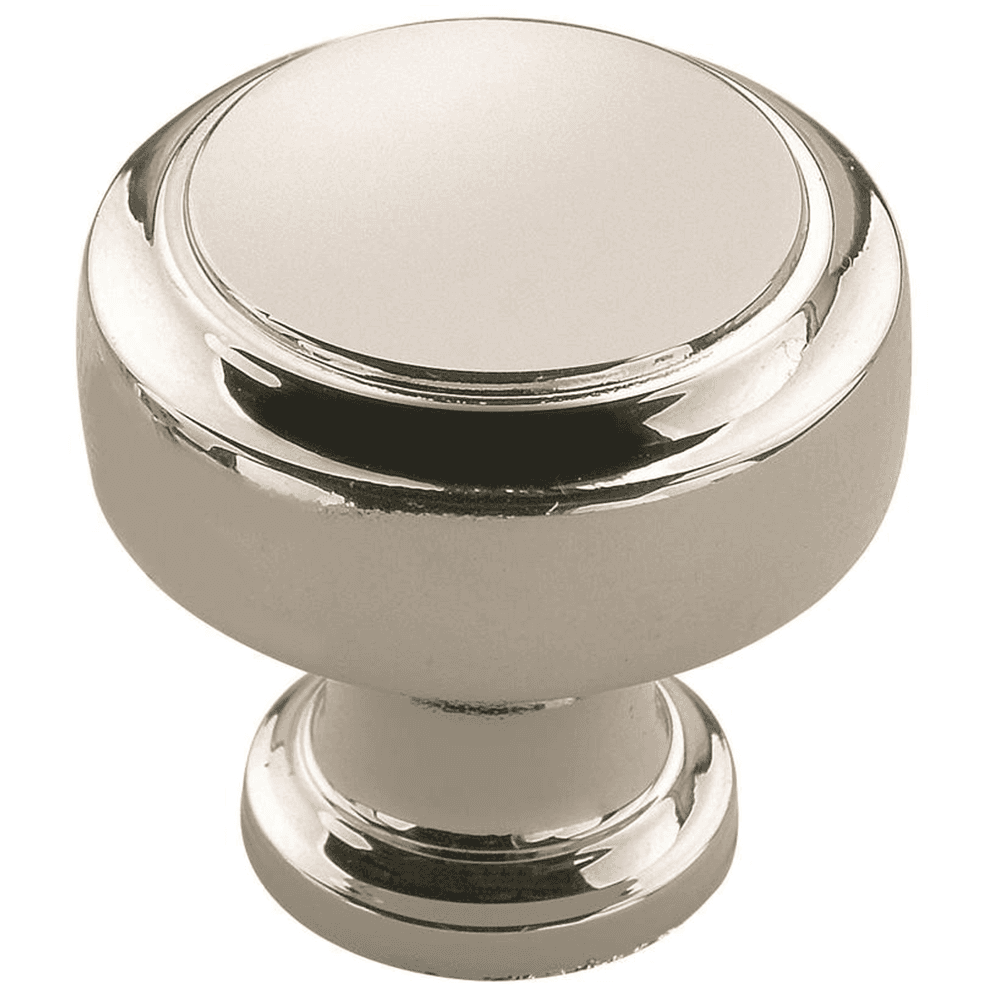 1-3/16" Highland Ridge Polished Nickel Knob from Amerock Image 3