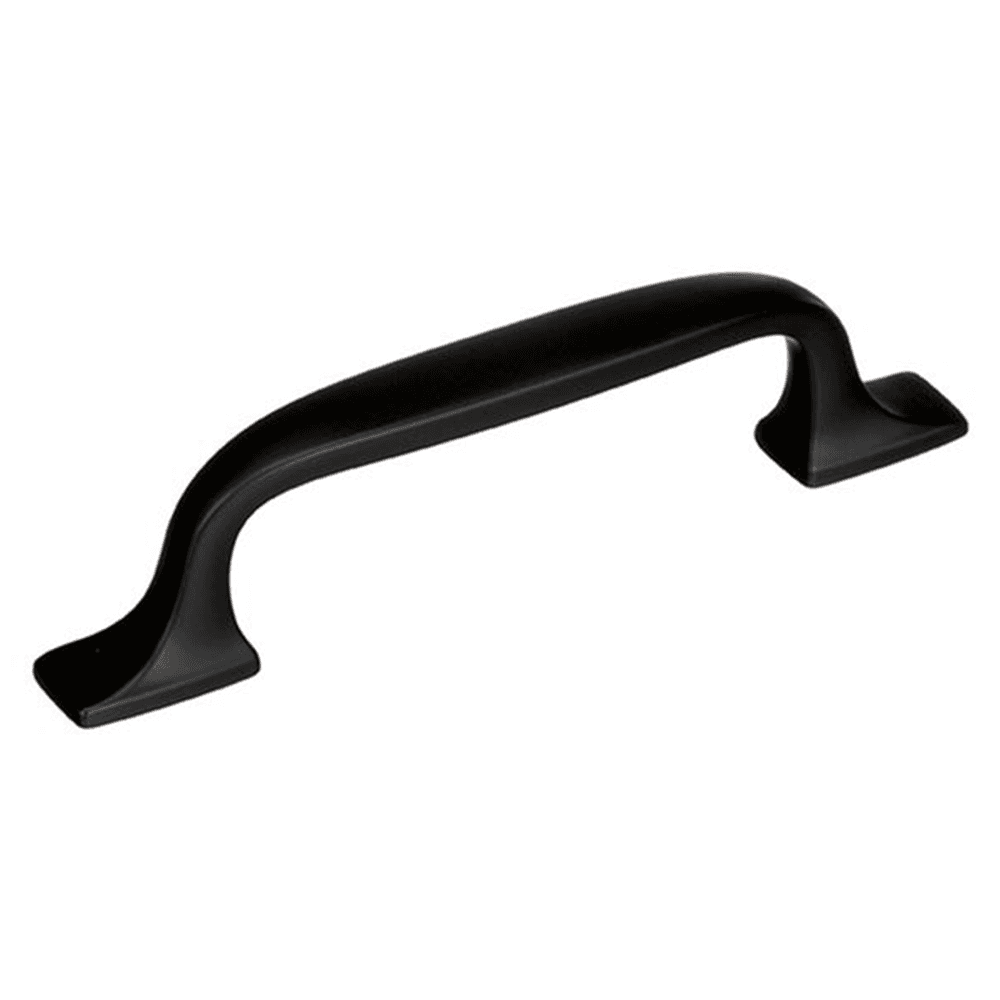 Amerock 3" Highland Ridge Handle Pull in Black Bronze on Cabinet Door