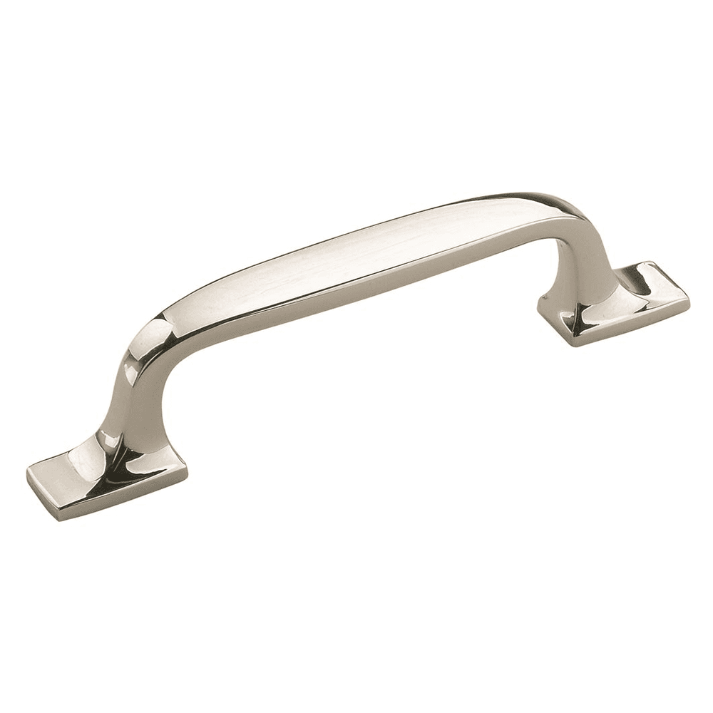 Amerock Highland Ridge Handle Pull in Polished Nickel, 3 inches long