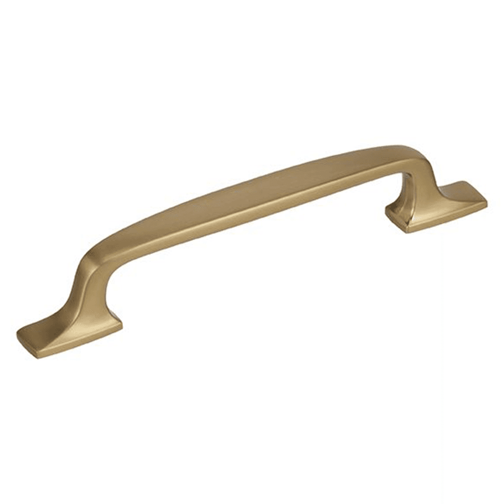 128mm Highland Ridge Handle Pull in Golden Champagne finish by Amerock