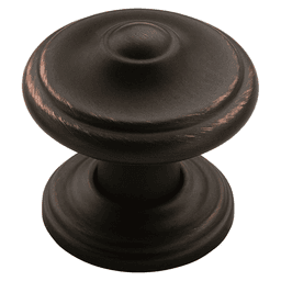 1-1/4" Amerock Revitalize Round Knob - Oil-Rubbed Bronze Finish