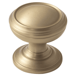 Amerock Revitalize Collection 1-1/4" Round Knob in Golden Champagne
