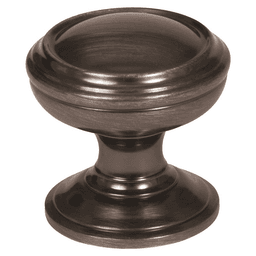 1-1/4" Revitalize Round Knob, Gunmetal - Amerock Knob Product Image