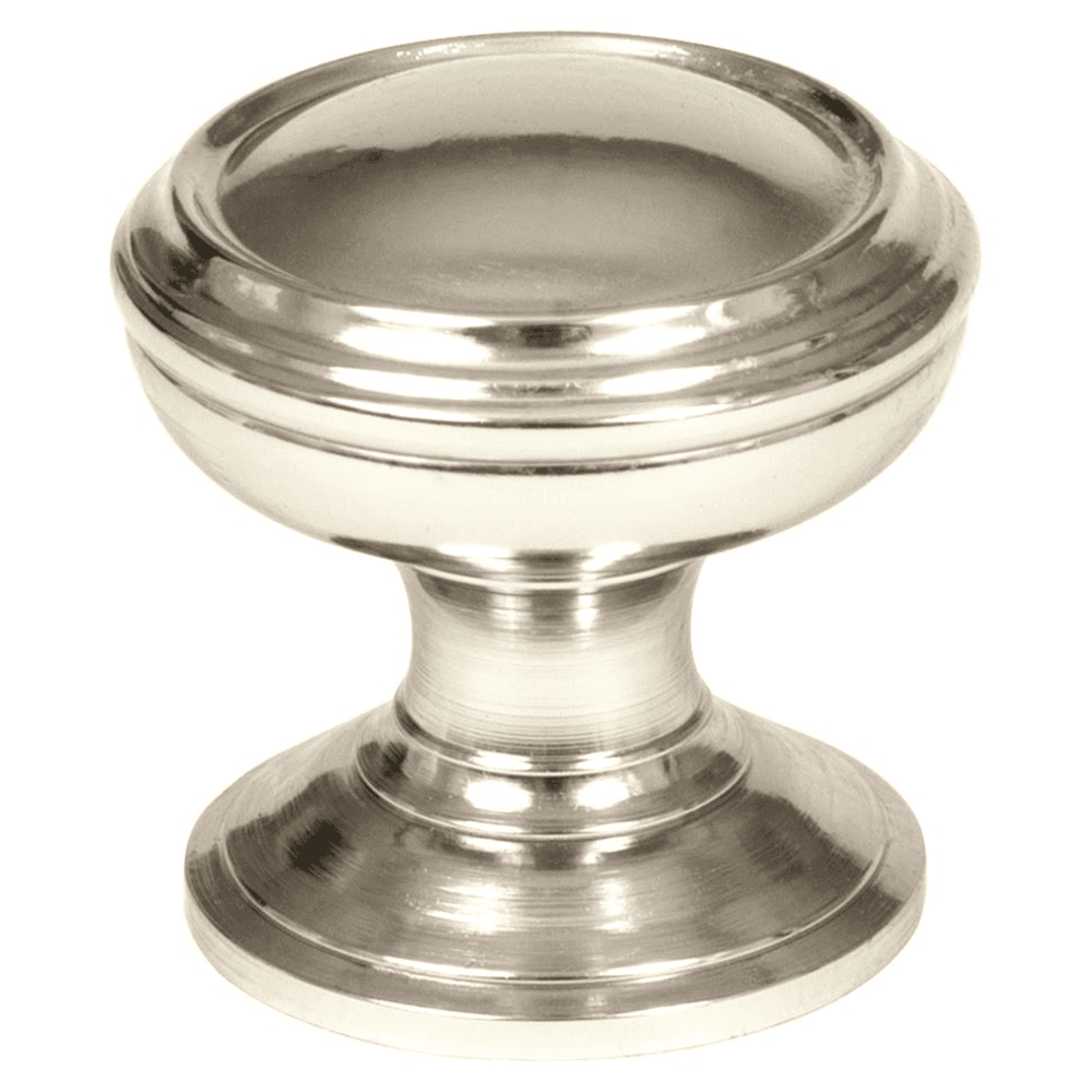 1-1/4" Round Knob in Polished Nickel by Amerock